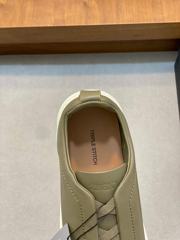 Comfortable Olive Green Everyday Sneakers