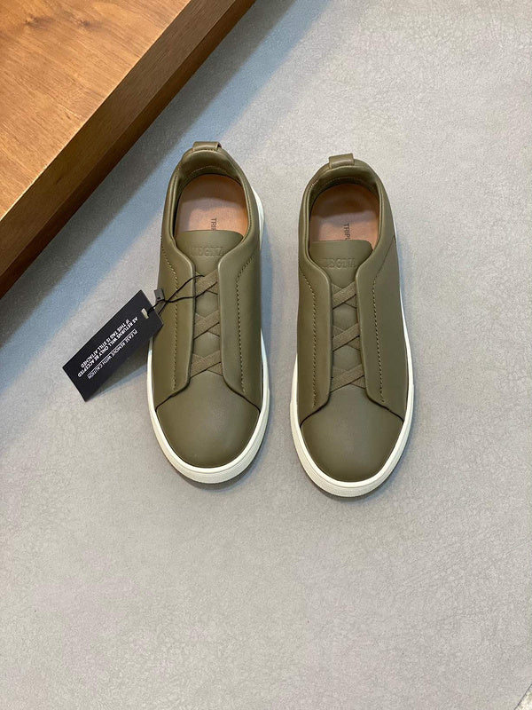 Comfortable Olive Green Everyday Sneakers