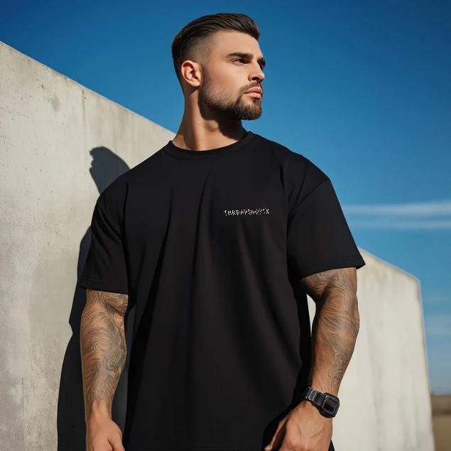 Menace to Society T-Shirt for Men - Motivational Fitness Shirt, Bodybuilding & Weightlifting Gym Tee, Exercise Gift