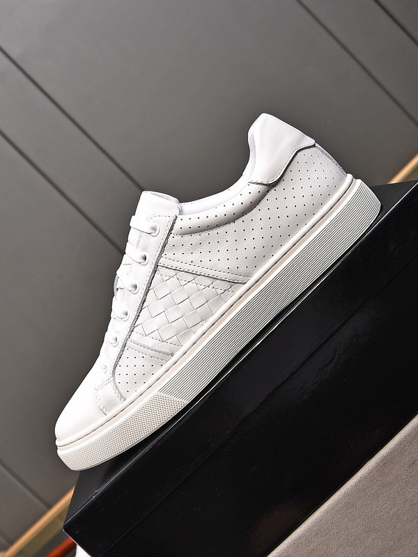 Retro Style White Sneakers