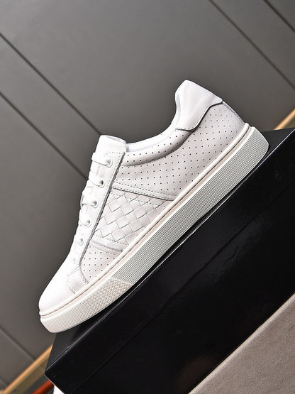 Retro Style White Sneakers