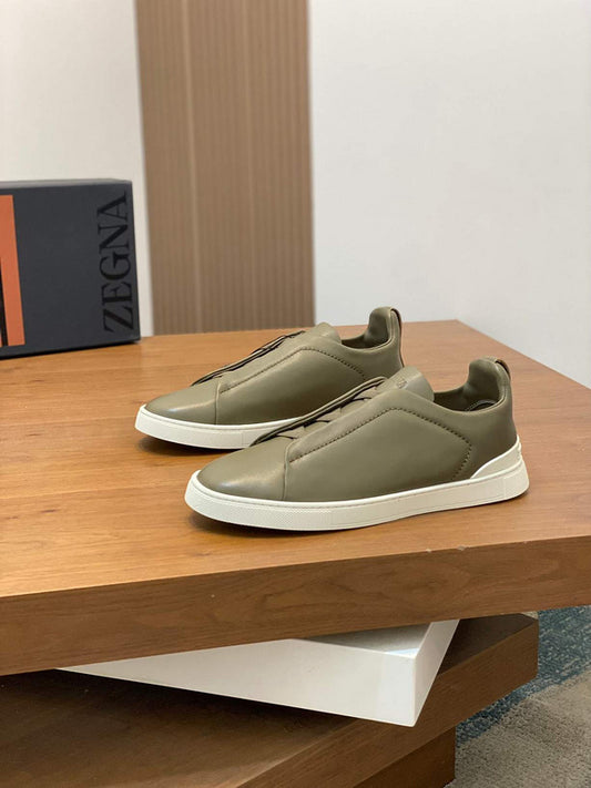 Comfortable Olive Green Everyday Sneakers