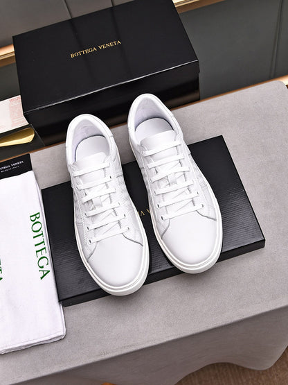 Retro Style White Sneakers