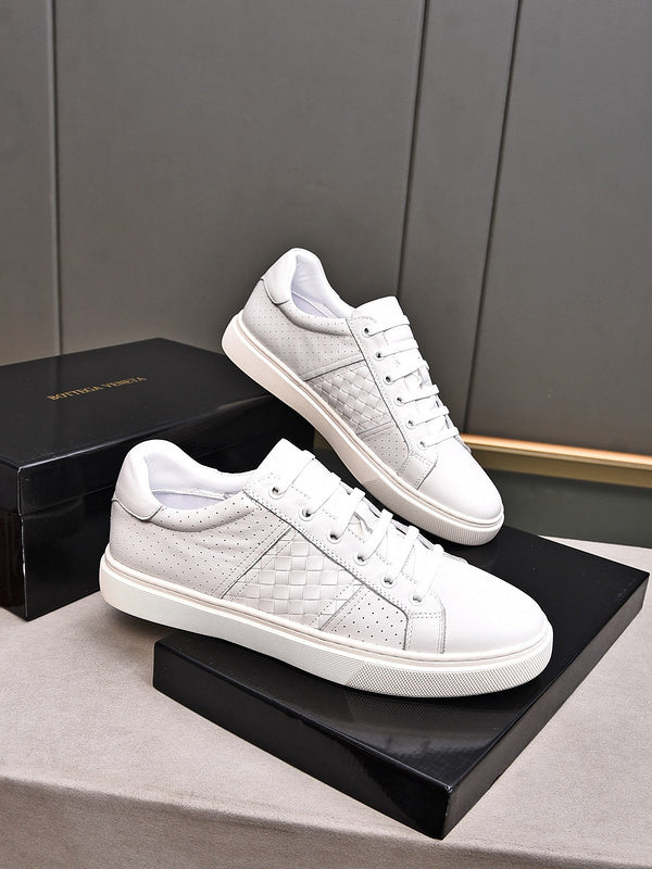 Retro Style White Sneakers