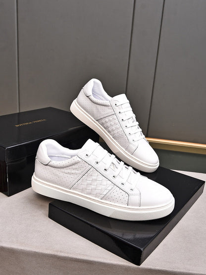 Retro Style White Sneakers