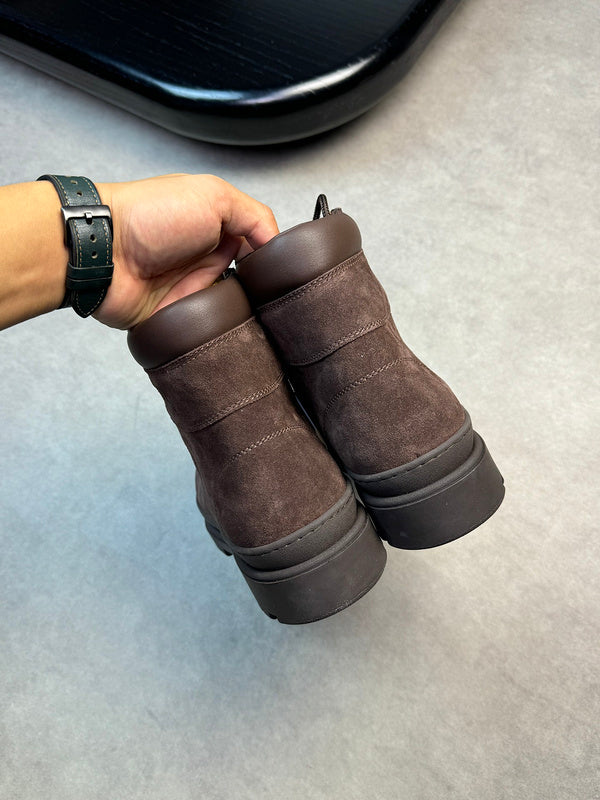Brunello Cucinelli Premium Suede Leather Luxury Boots