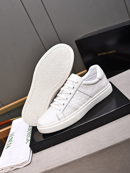 Retro Style White Sneakers