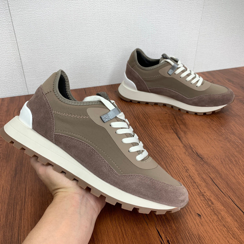 Durable Outdoor Grip Sole Sneakers
