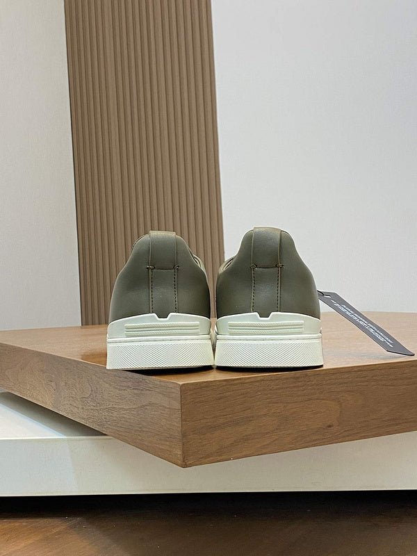 Comfortable Olive Green Everyday Sneakers