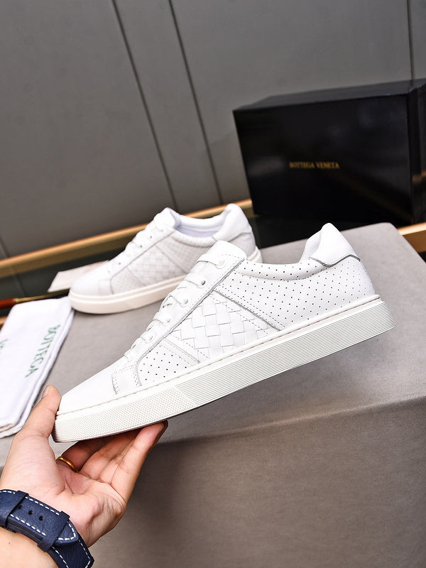 Retro Style White Sneakers