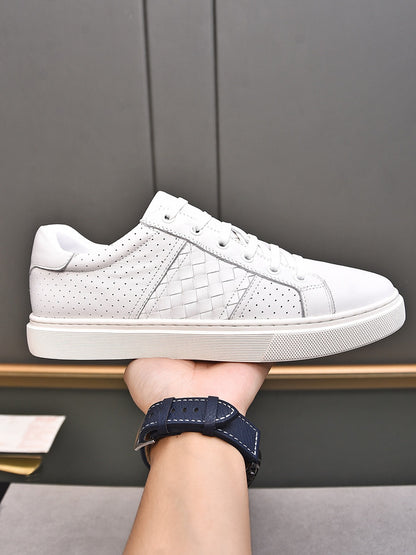 Retro Style White Sneakers