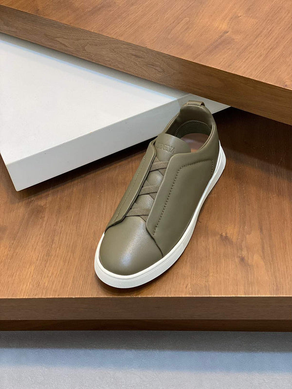 Comfortable Olive Green Everyday Sneakers