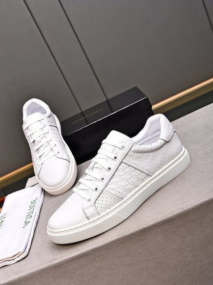 Retro Style White Sneakers