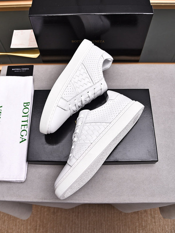 Retro Style White Sneakers