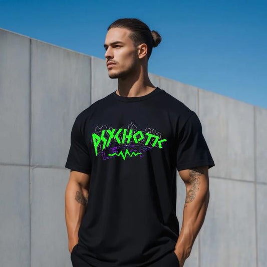Psychotic Lifter T-Shirt for Men - Motivational Fitness Shirt, Bodybuilding & Weightlifting Gym Tee, Exercise Gift