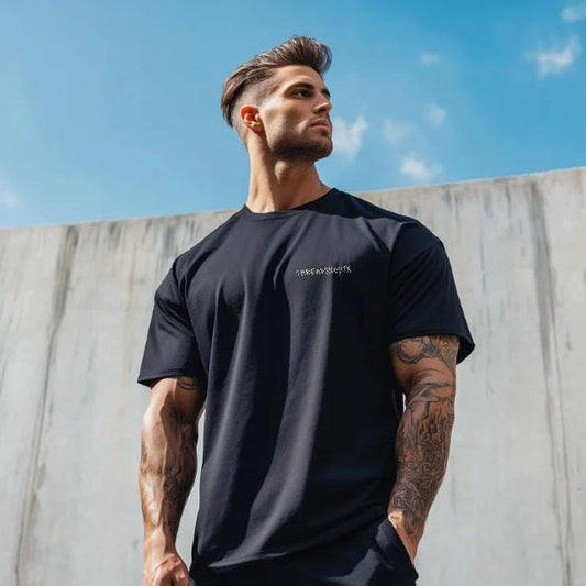 Menace to Society T-Shirt for Men - Motivational Fitness Shirt, Bodybuilding & Weightlifting Gym Tee, Exercise Gift