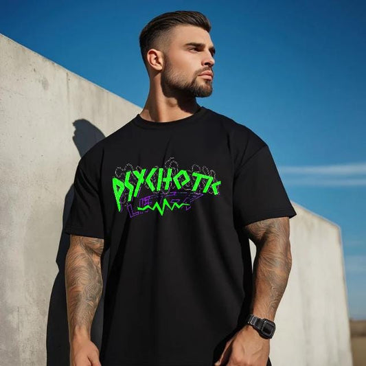 Psychotic Lifter T-Shirt for Men - Motivational Fitness Shirt, Bodybuilding & Weightlifting Gym Tee, Exercise Gift