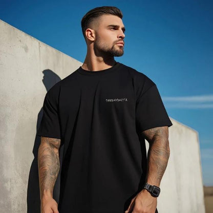 Menace to Society T-Shirt for Men - Motivational Fitness Shirt, Bodybuilding & Weightlifting Gym Tee, Exercise Gift